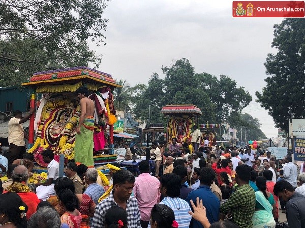 Karthigai Deepam Festival 2022 – Today Annamalaiyar Unnamalaiayamman Girivalam
