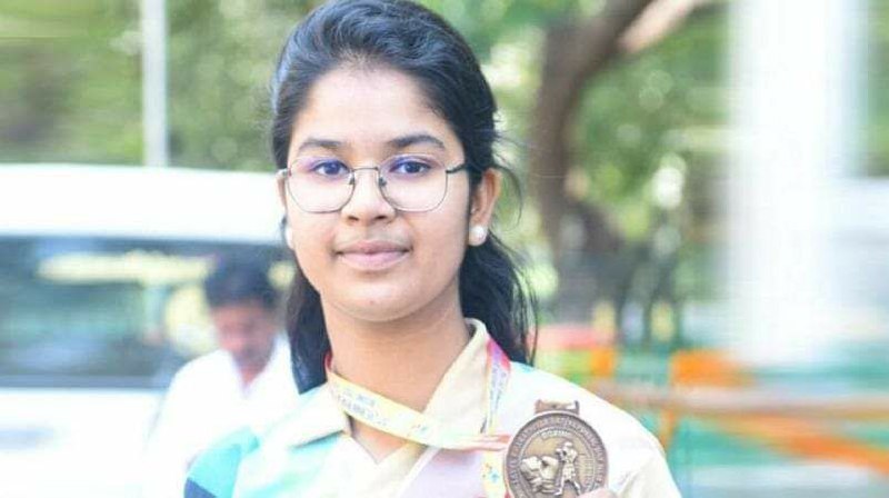 Congratulations and Kudos to Vellore +1 Girl Student Jerusha Jasmine – for winning the Gold Medal in the boxing competition!