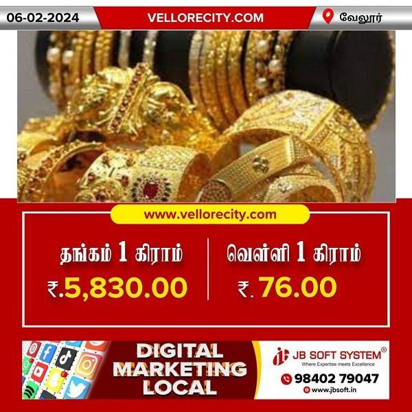 Gold Rate Decreased Today Morning (06.02.2024)