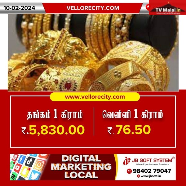 Gold Rate Decreased Today Morning (10.02.2024)