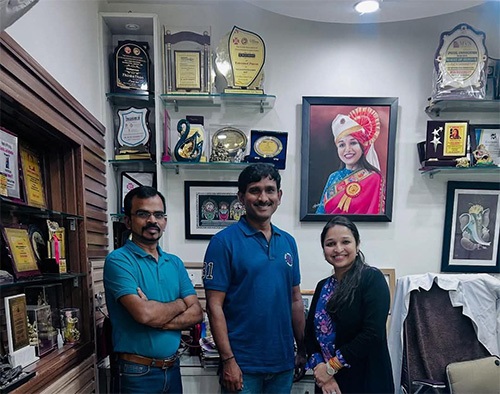Dr Dhanajeyan Founder – MD&CEO Spectrum Physio Bangalore meet Dr. Ruchi Varshney, PT, IAP Women Cell Head and Treasurer of the Indian Association of Physiotherapists