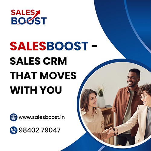 SalesBoost – Sales CRM That Moves With You