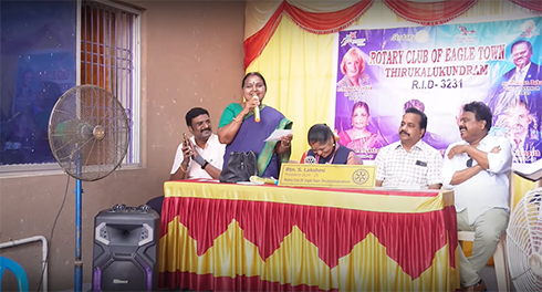 Breast Cancer Awareness: Know the Symptoms and Learn Self-Examination – Dr. Sai Prasanna’s Insightful Talk at RC Eagle Town Camp