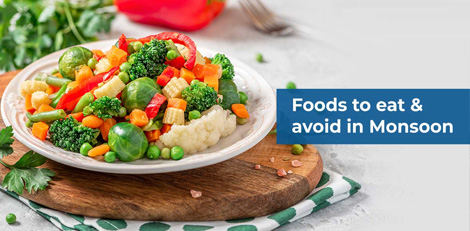 Water retention in us in the monsoon season – Reasons & foods to eat to lower this!!