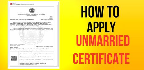 How to Apply for Unmarried Certificate Online Easily!!