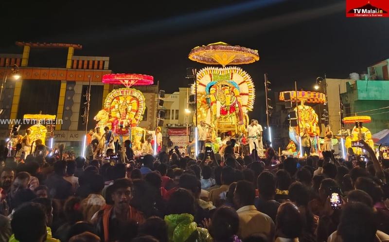 திருவண்ணாமலை கார்த்திகை தீபத் திருவிழா 2025 – பத்தாம் நாள் இரவு