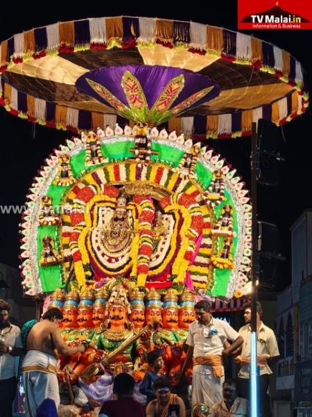 திருவண்ணாமலை கார்த்திகை தீபத் திருவிழா 2025 – ஒன்பதாம் நாள் இரவு!