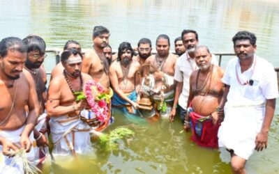 திருவண்ணாமலை சித்திரை வசந்த உற்சவம் – தீர்த்தவாரி!
