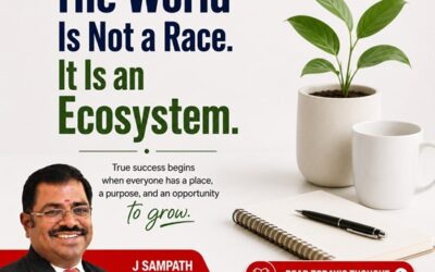 The World Is Not a Race. It Is an Ecosystem. True success begins when everyone has a place, a purpose, and an opportunity to grow
